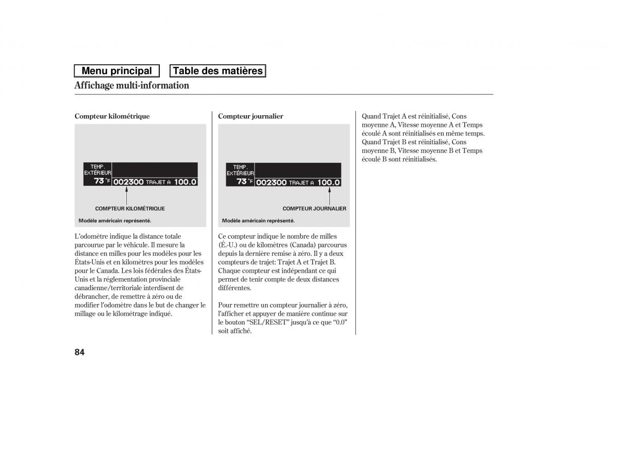 Honda Ridgeline I 1 manuel du proprietaire / page 91