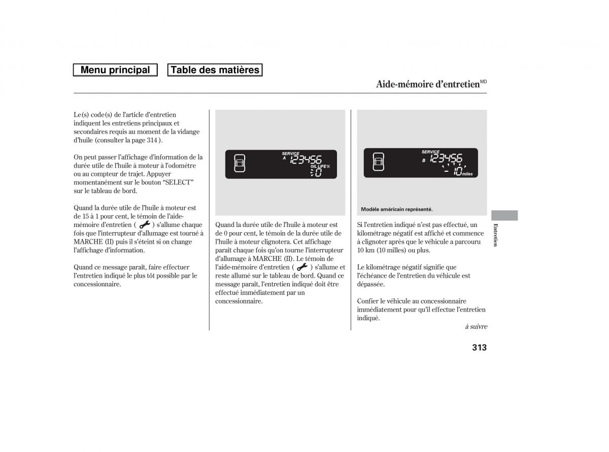 Honda Ridgeline I 1 manuel du proprietaire / page 320