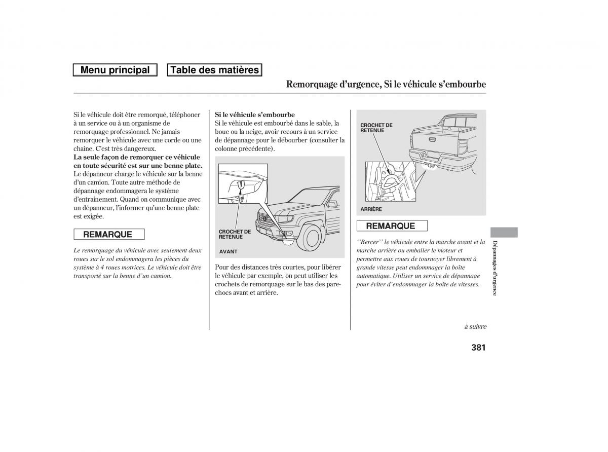 Honda Ridgeline I 1 manuel du proprietaire / page 388