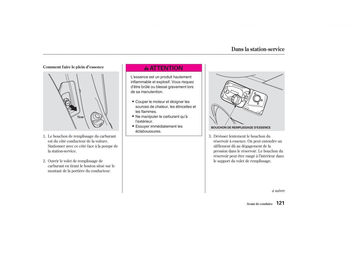 Honda S2000 AP1 manuel du proprietaire / page 120