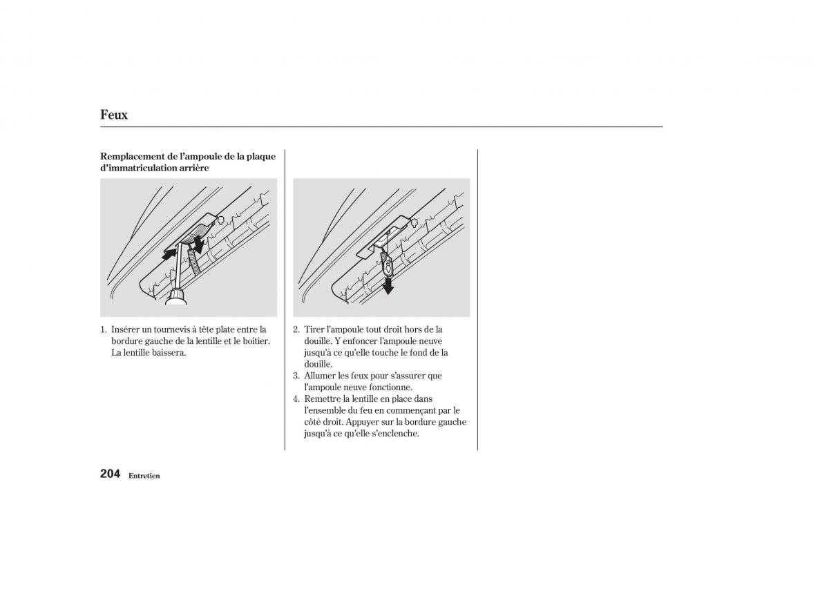 Honda S2000 AP1 manuel du proprietaire / page 203