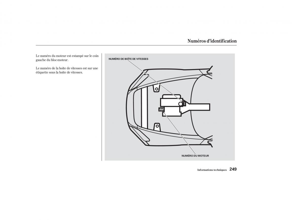 Honda S2000 AP1 manuel du proprietaire / page 248