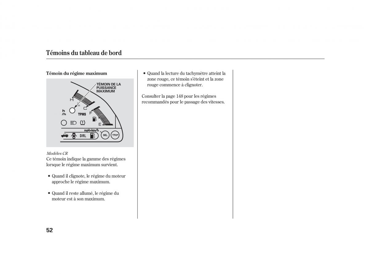 Honda S2000 AP2 manuel du proprietaire / page 63