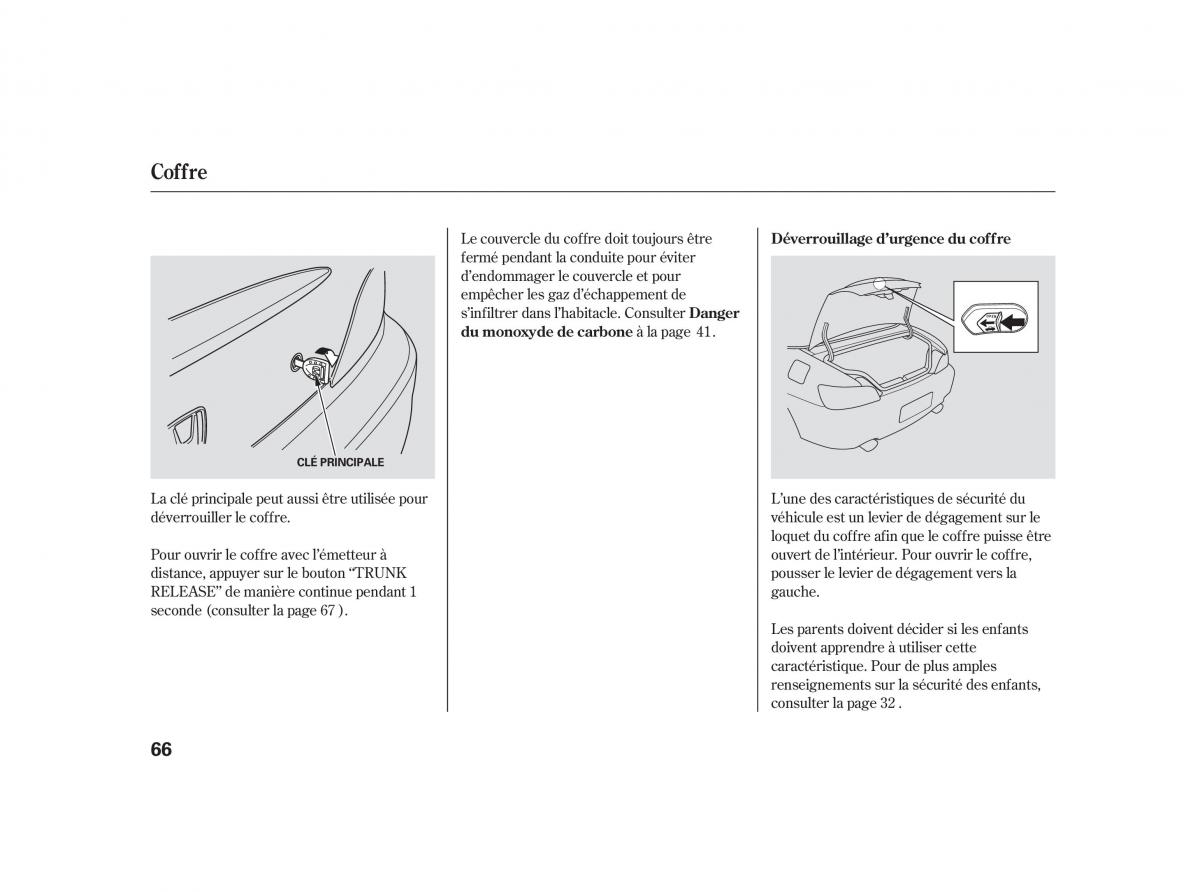 Honda S2000 AP2 manuel du proprietaire / page 77