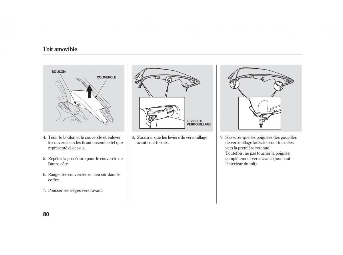 Honda S2000 AP2 manuel du proprietaire / page 92