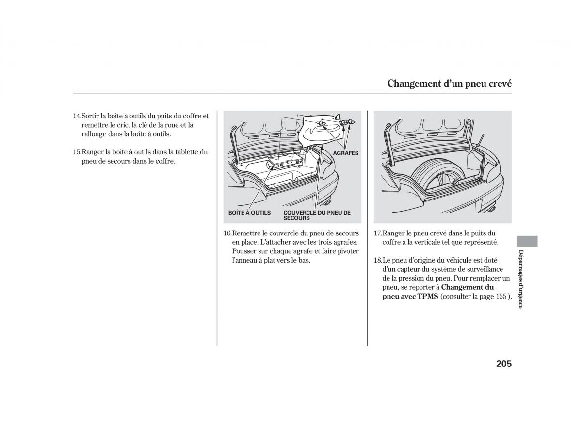 Honda S2000 AP2 manuel du proprietaire / page 219