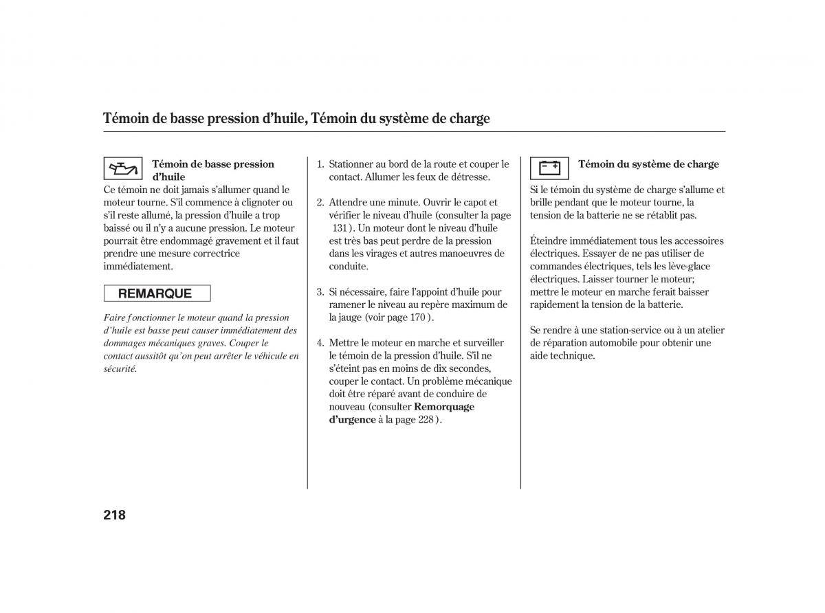 Honda S2000 AP2 manuel du proprietaire / page 233