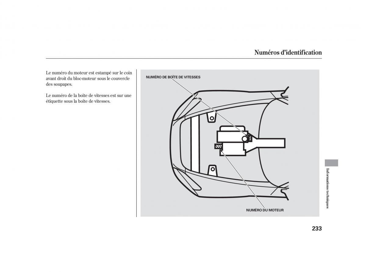 Honda S2000 AP2 manuel du proprietaire / page 247