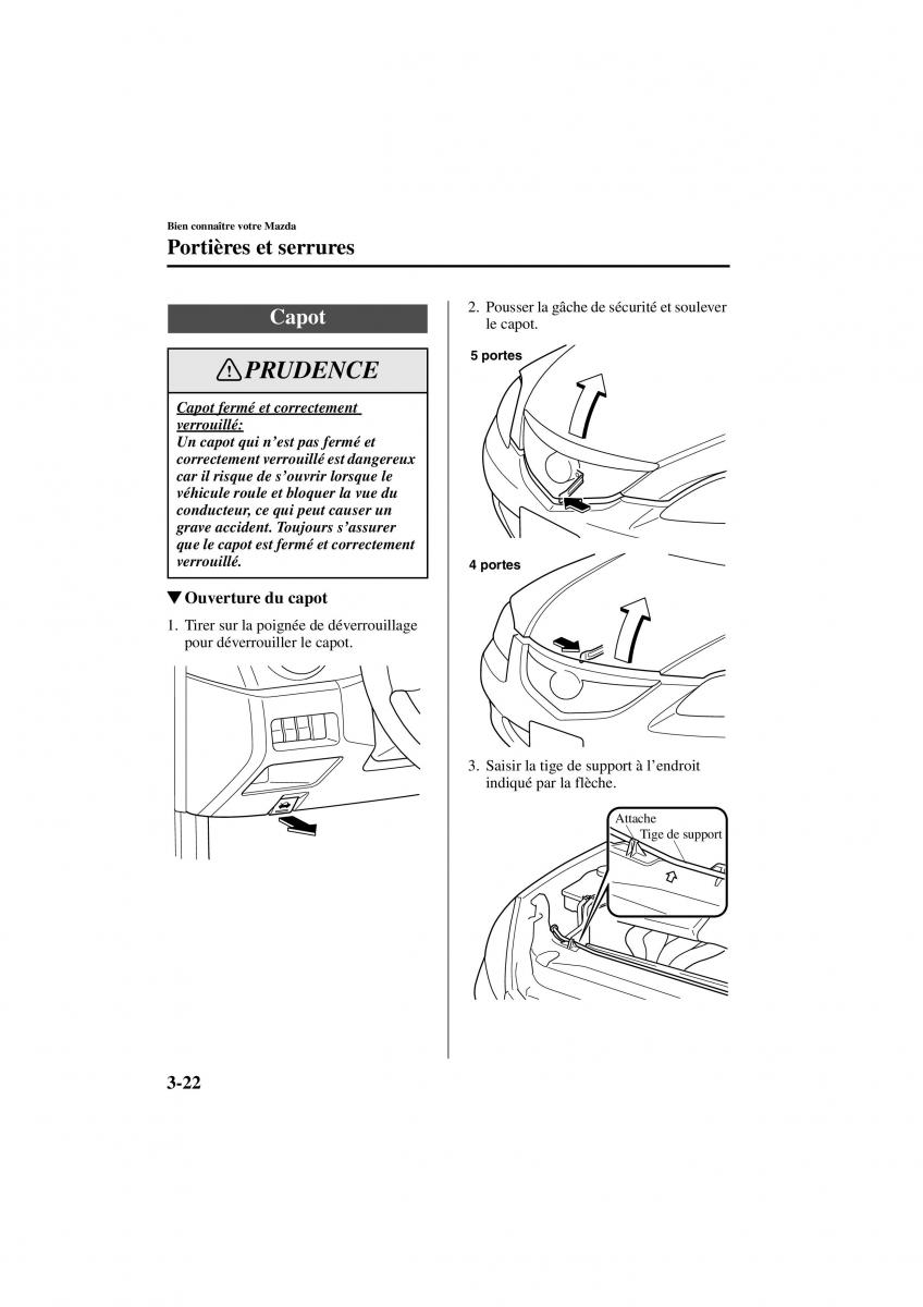 Mazda 3 I 1 manuel du proprietaire / page 98
