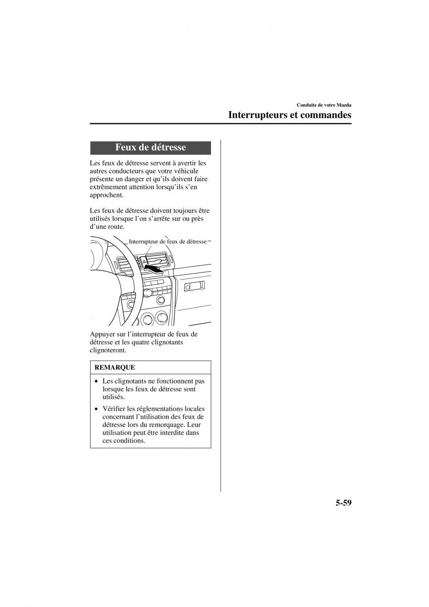 Mazda 3 I 1 manuel du proprietaire / page 183