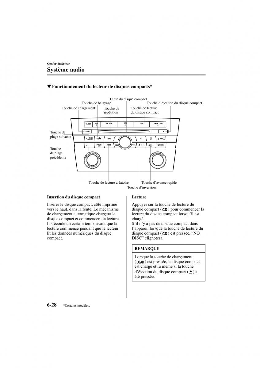 Mazda 3 I 1 manuel du proprietaire / page 212