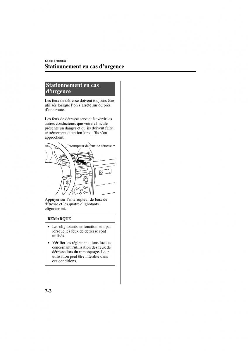 Mazda 3 I 1 manuel du proprietaire / page 236