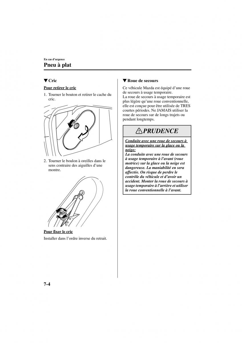 Mazda 3 I 1 manuel du proprietaire / page 238