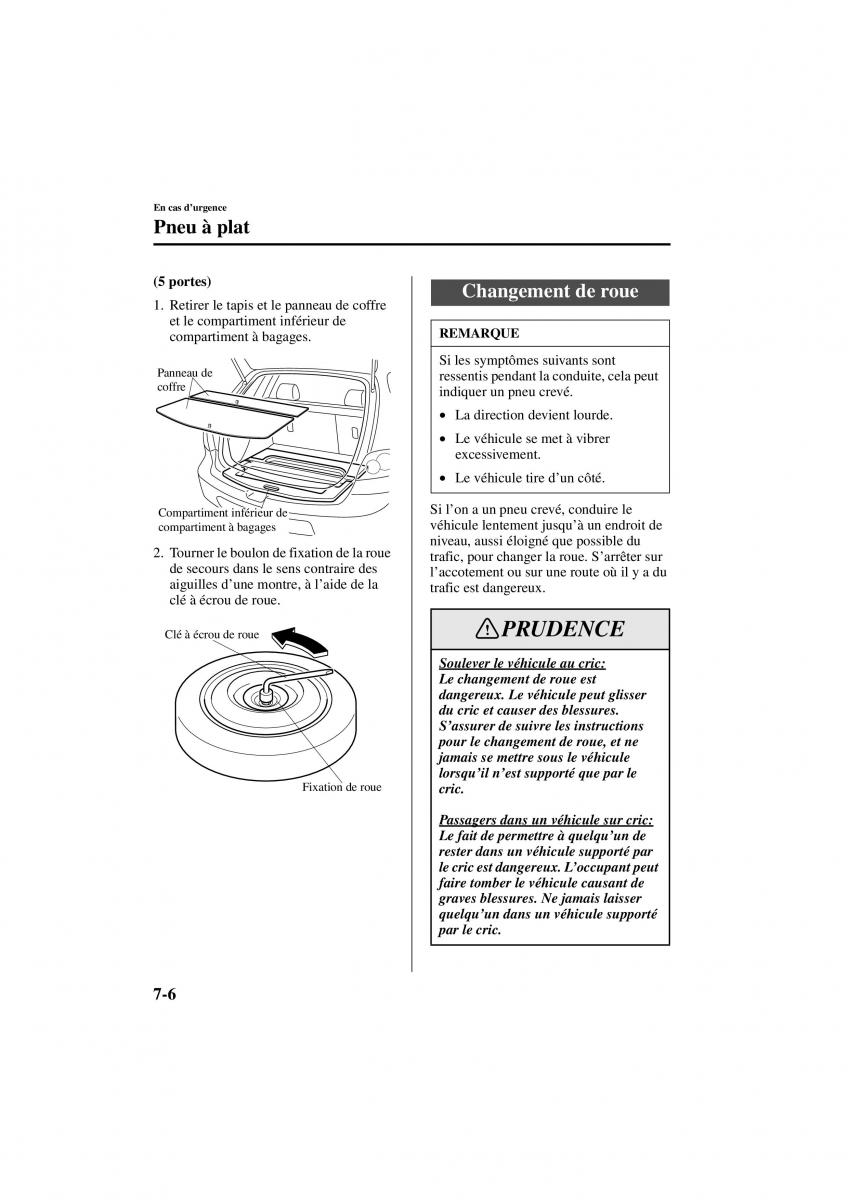 Mazda 3 I 1 manuel du proprietaire / page 240