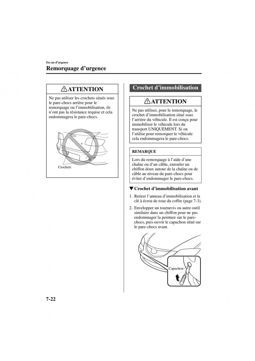 Mazda 3 I 1 manuel du proprietaire / page 256