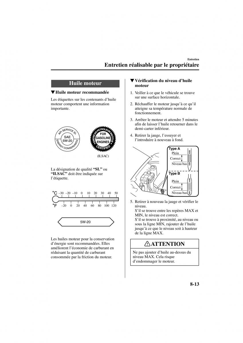 Mazda 3 I 1 manuel du proprietaire / page 271