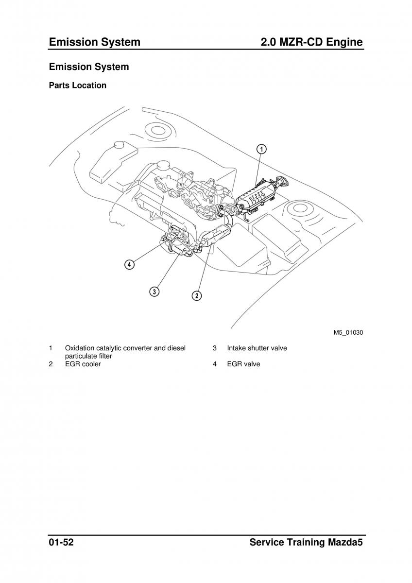 Mazda 5 I 1 owners manual / page 74