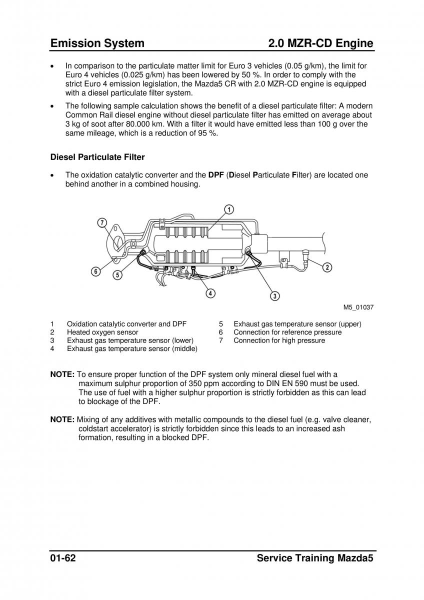 Mazda 5 I 1 owners manual / page 84