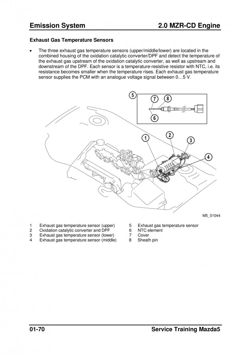 Mazda 5 I 1 owners manual / page 92