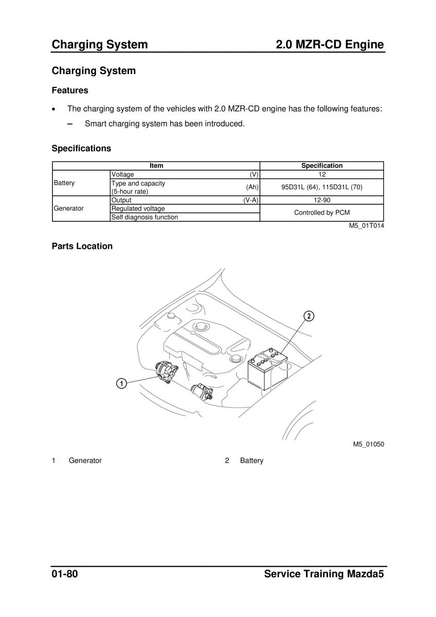 Mazda 5 I 1 owners manual / page 102