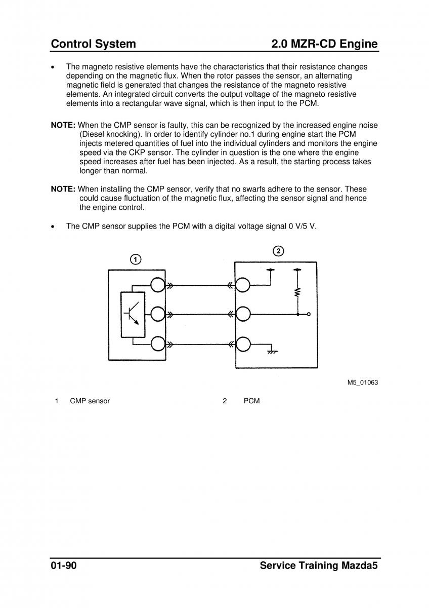 Mazda 5 I 1 owners manual / page 112