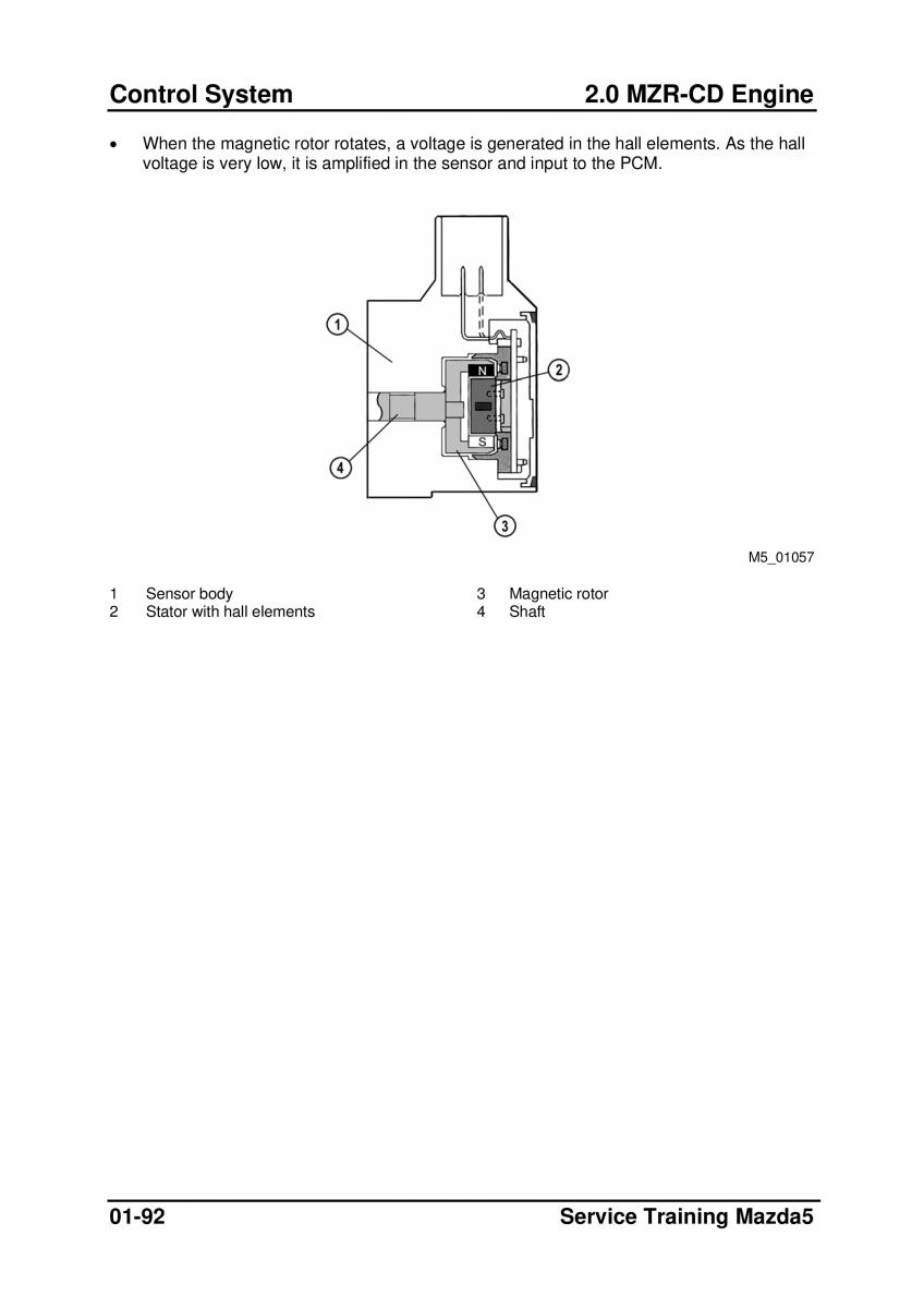 Mazda 5 I 1 owners manual / page 114