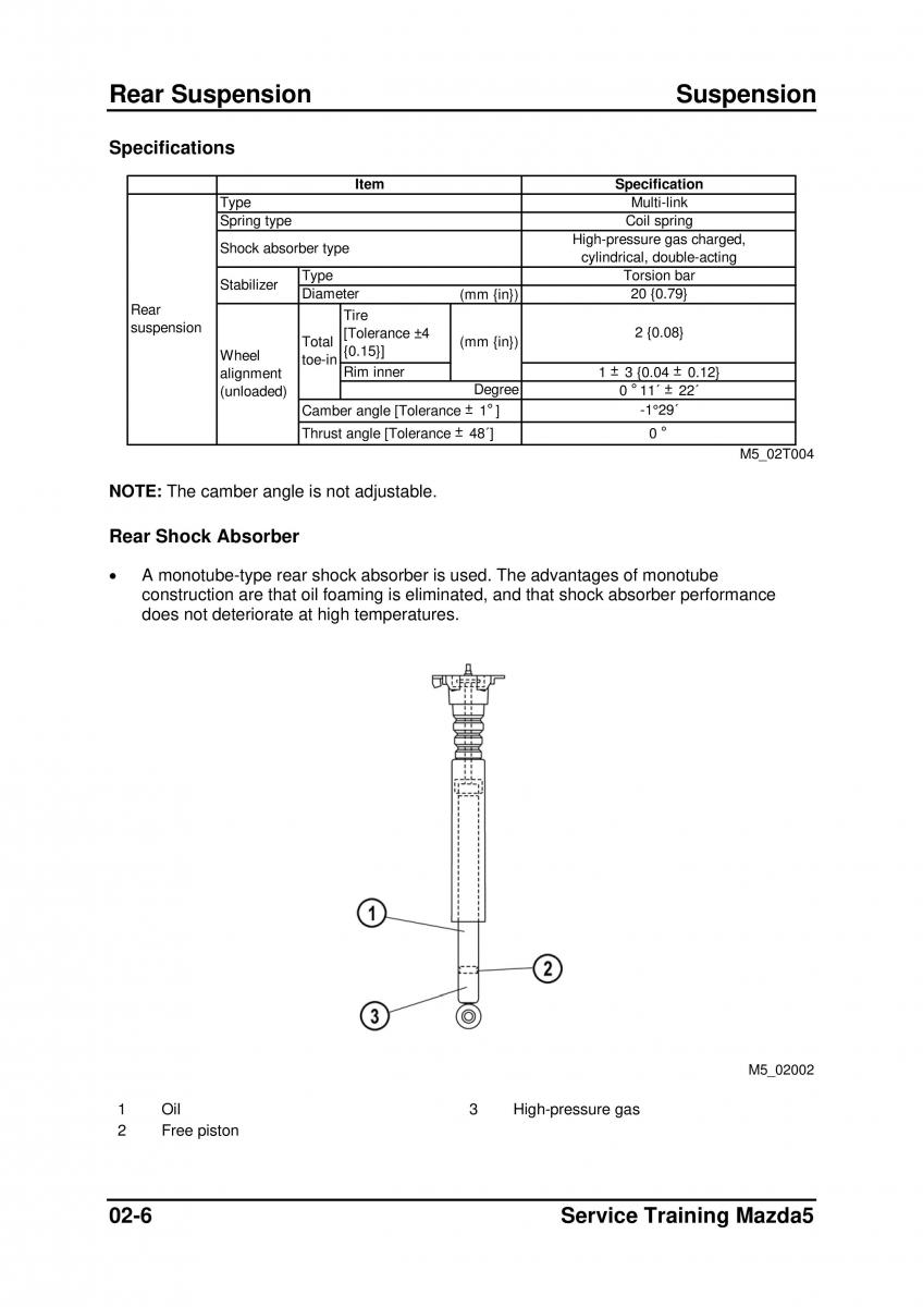 Mazda 5 I 1 owners manual / page 134