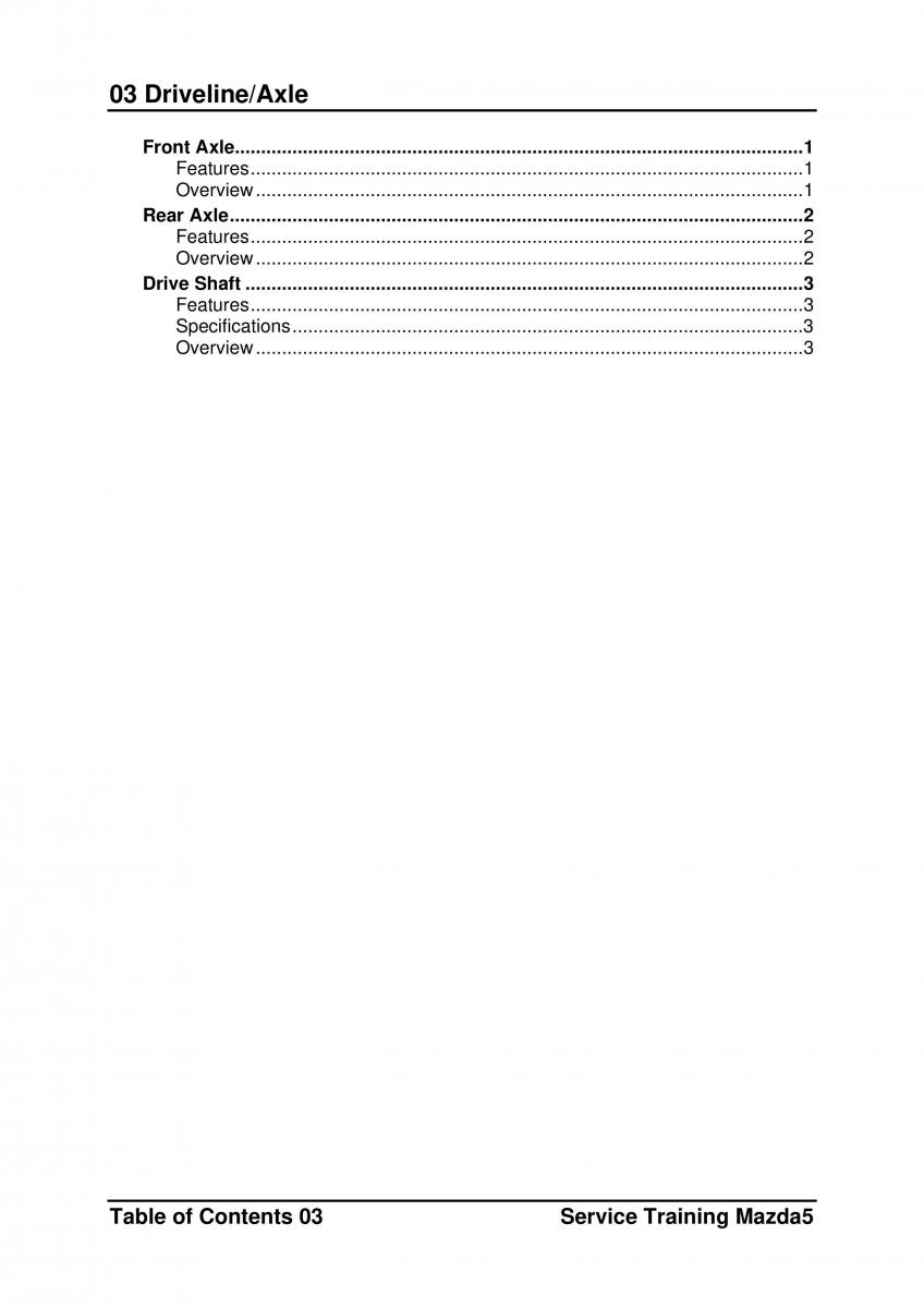 Mazda 5 I 1 owners manual / page 136