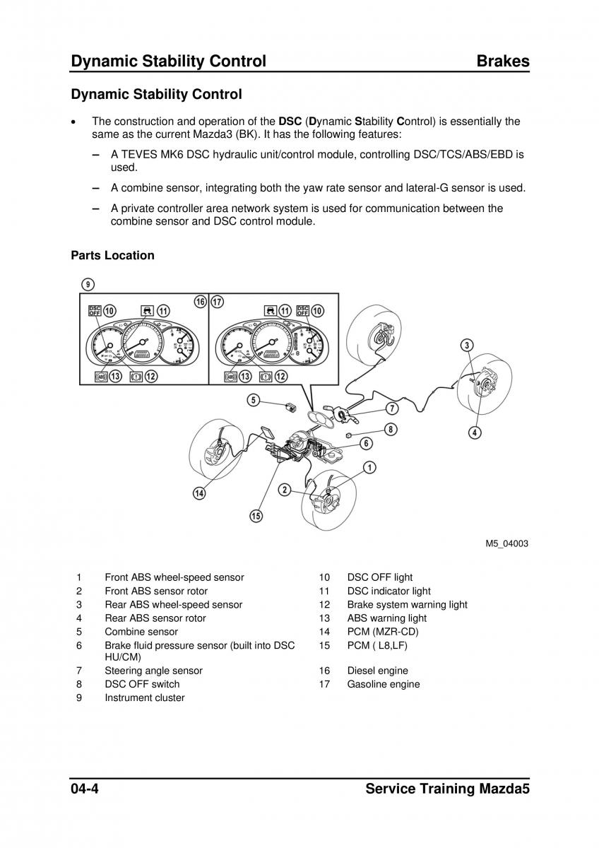 Mazda 5 I 1 owners manual / page 146