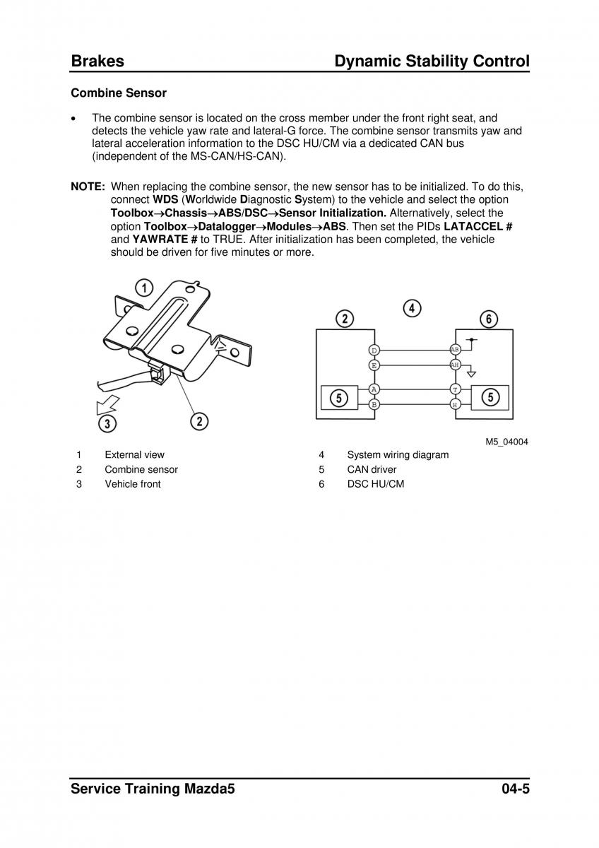 Mazda 5 I 1 owners manual / page 147