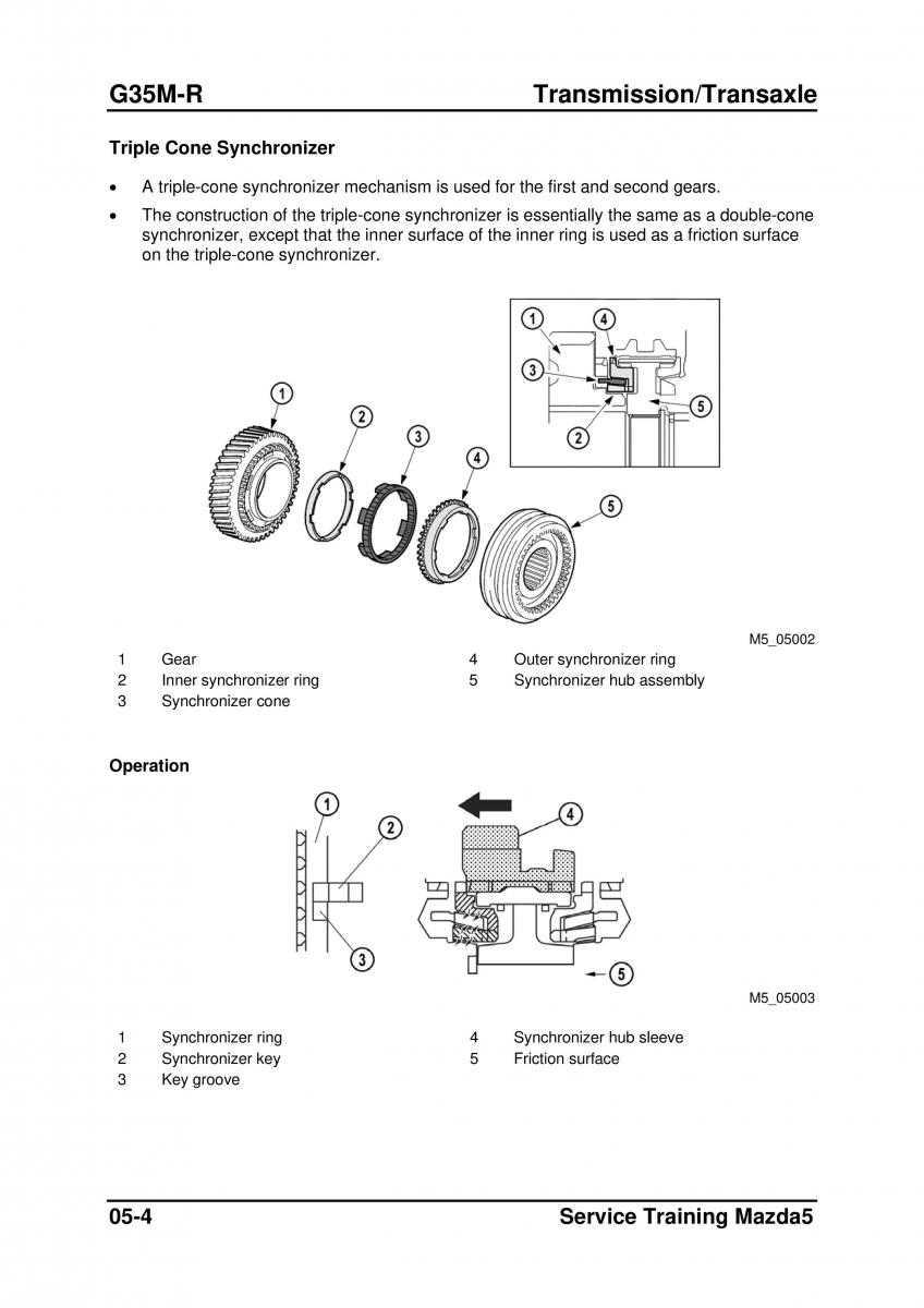 Mazda 5 I 1 owners manual / page 154