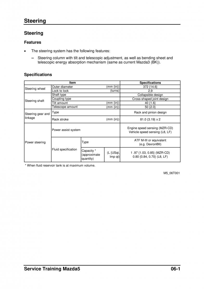 Mazda 5 I 1 owners manual / page 169