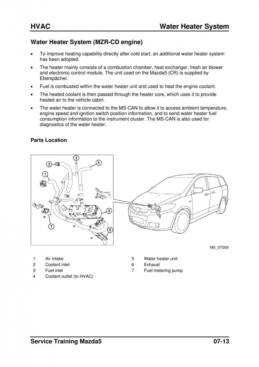 Mazda 5 I 1 owners manual / page 189