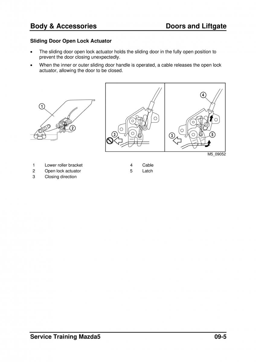 Mazda 5 I 1 owners manual / page 221