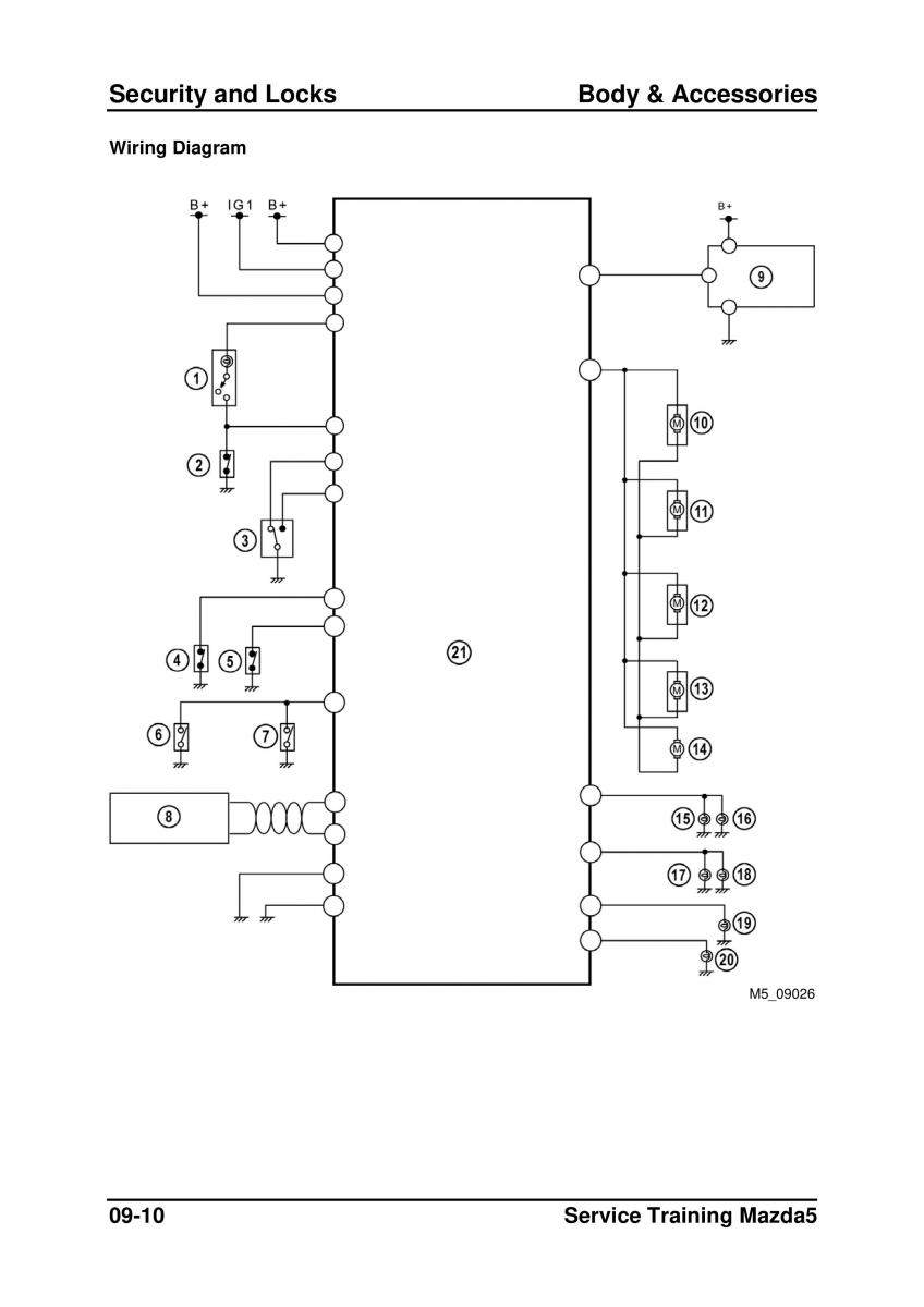 Mazda 5 I 1 owners manual / page 226