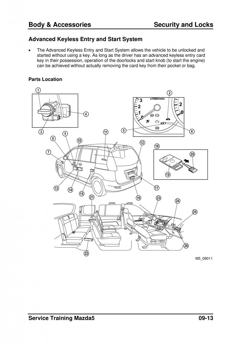 Mazda 5 I 1 owners manual / page 229