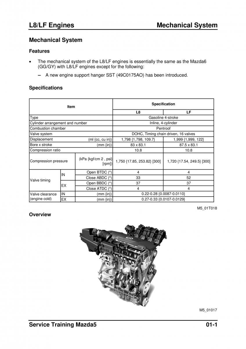 Mazda 5 I 1 owners manual / page 23