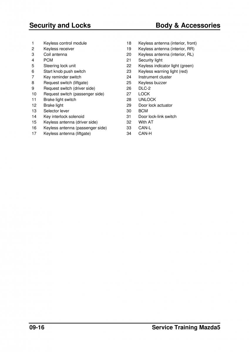 Mazda 5 I 1 owners manual / page 232