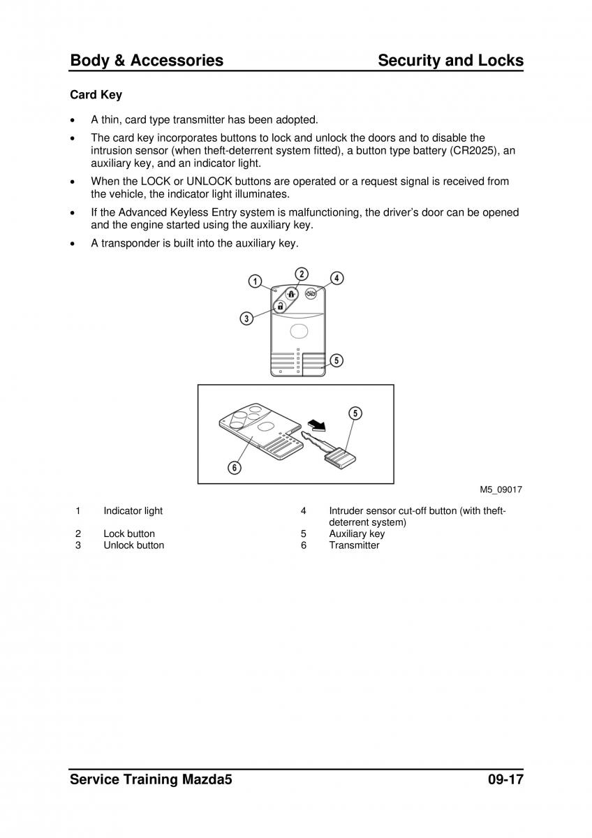 Mazda 5 I 1 owners manual / page 233