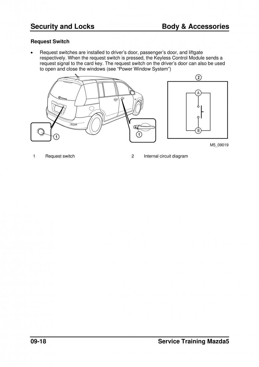 Mazda 5 I 1 owners manual / page 234