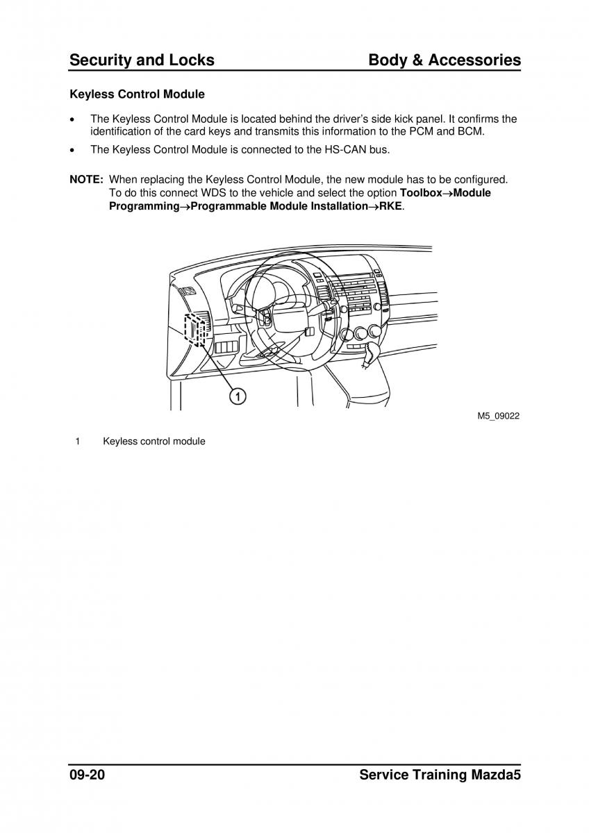 Mazda 5 I 1 owners manual / page 236