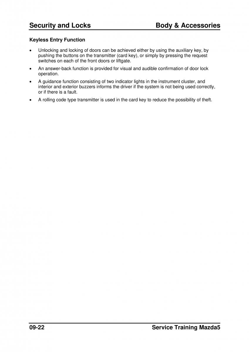 Mazda 5 I 1 owners manual / page 238