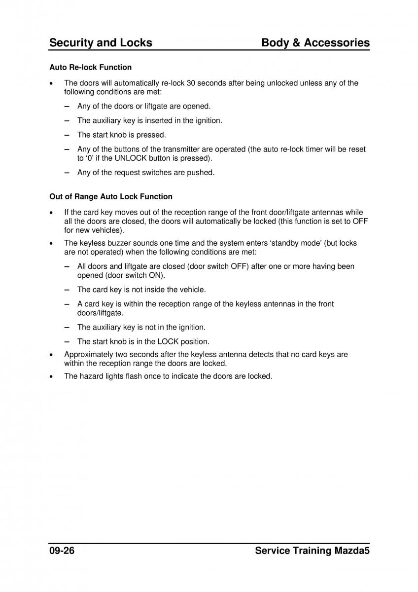 Mazda 5 I 1 owners manual / page 242