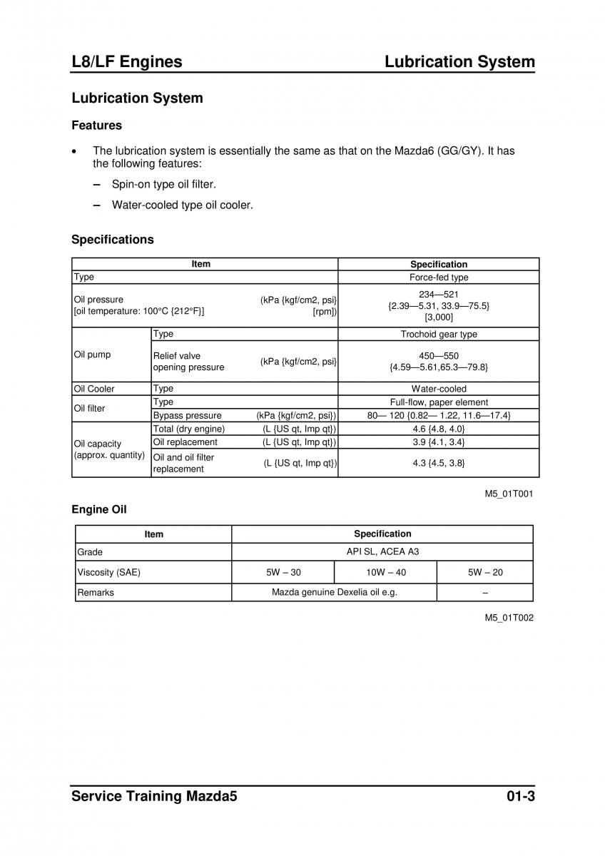 Mazda 5 I 1 owners manual / page 25