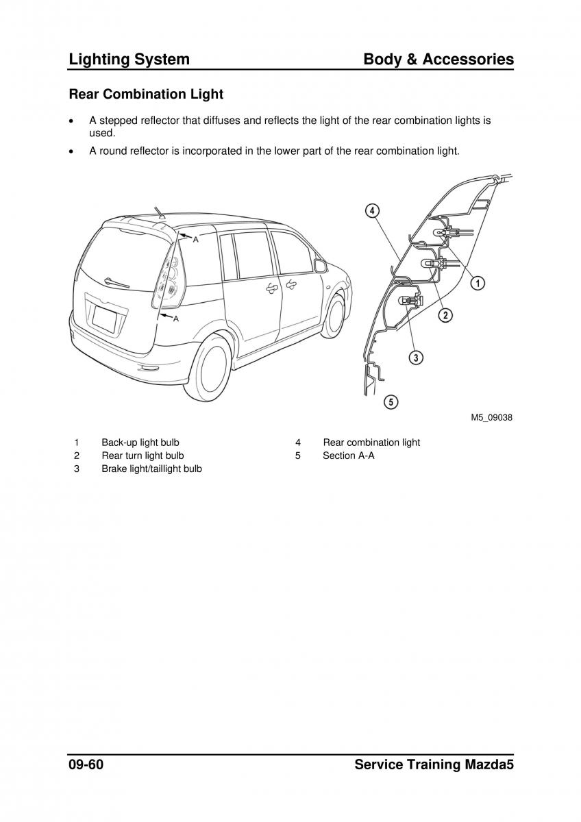 Mazda 5 I 1 owners manual / page 276