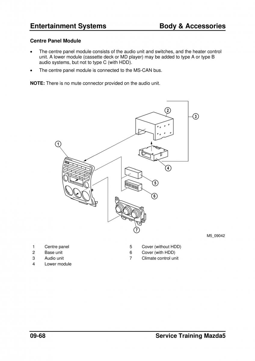 Mazda 5 I 1 owners manual / page 284