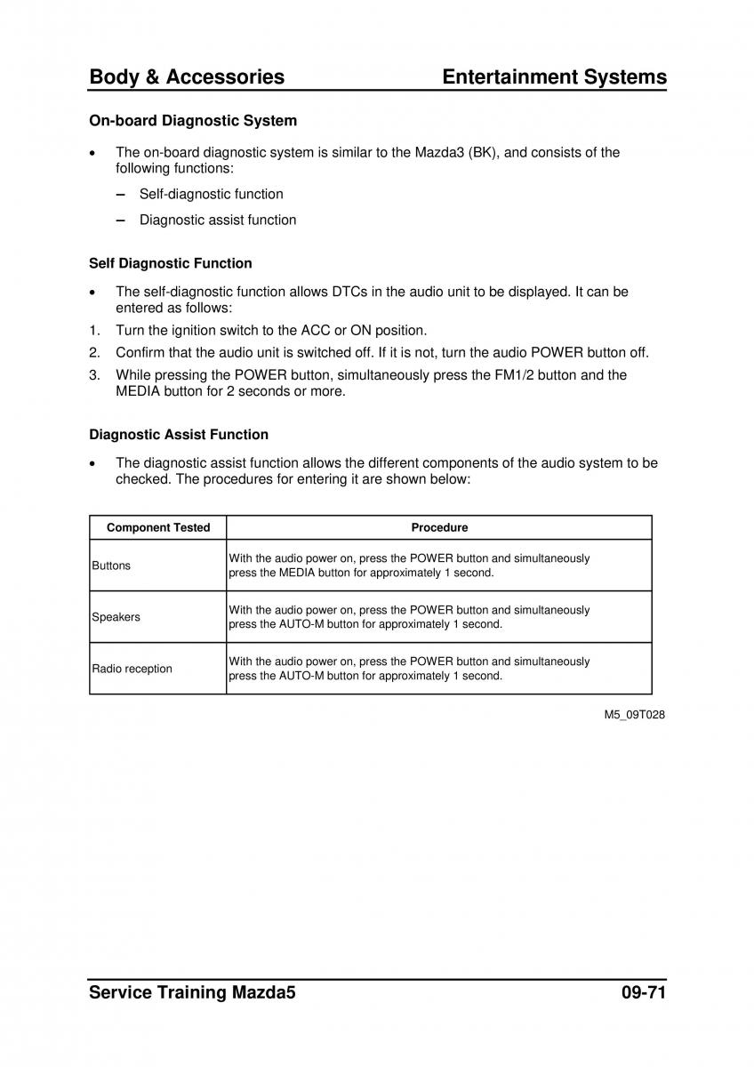 Mazda 5 I 1 owners manual / page 287