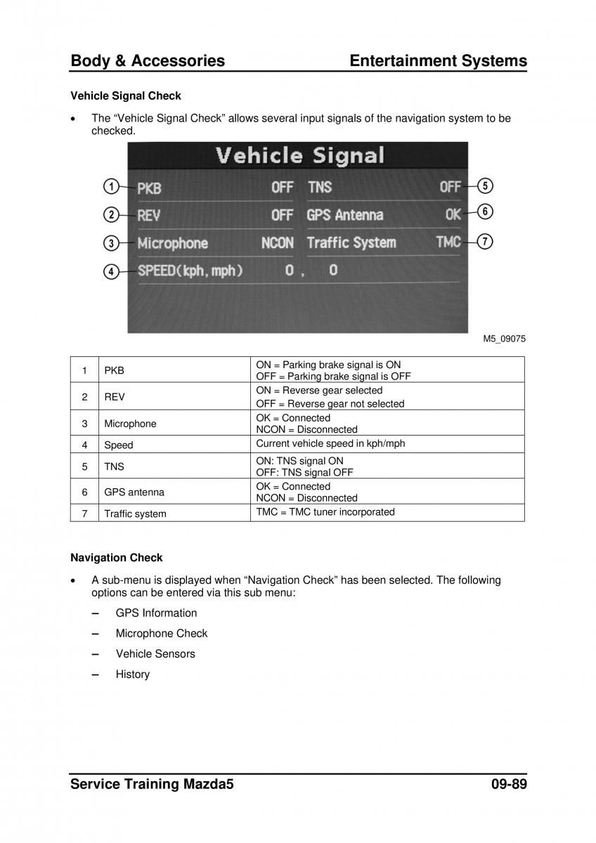 Mazda 5 I 1 owners manual / page 305