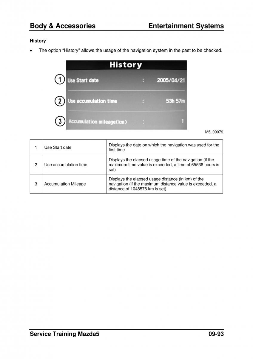 Mazda 5 I 1 owners manual / page 309