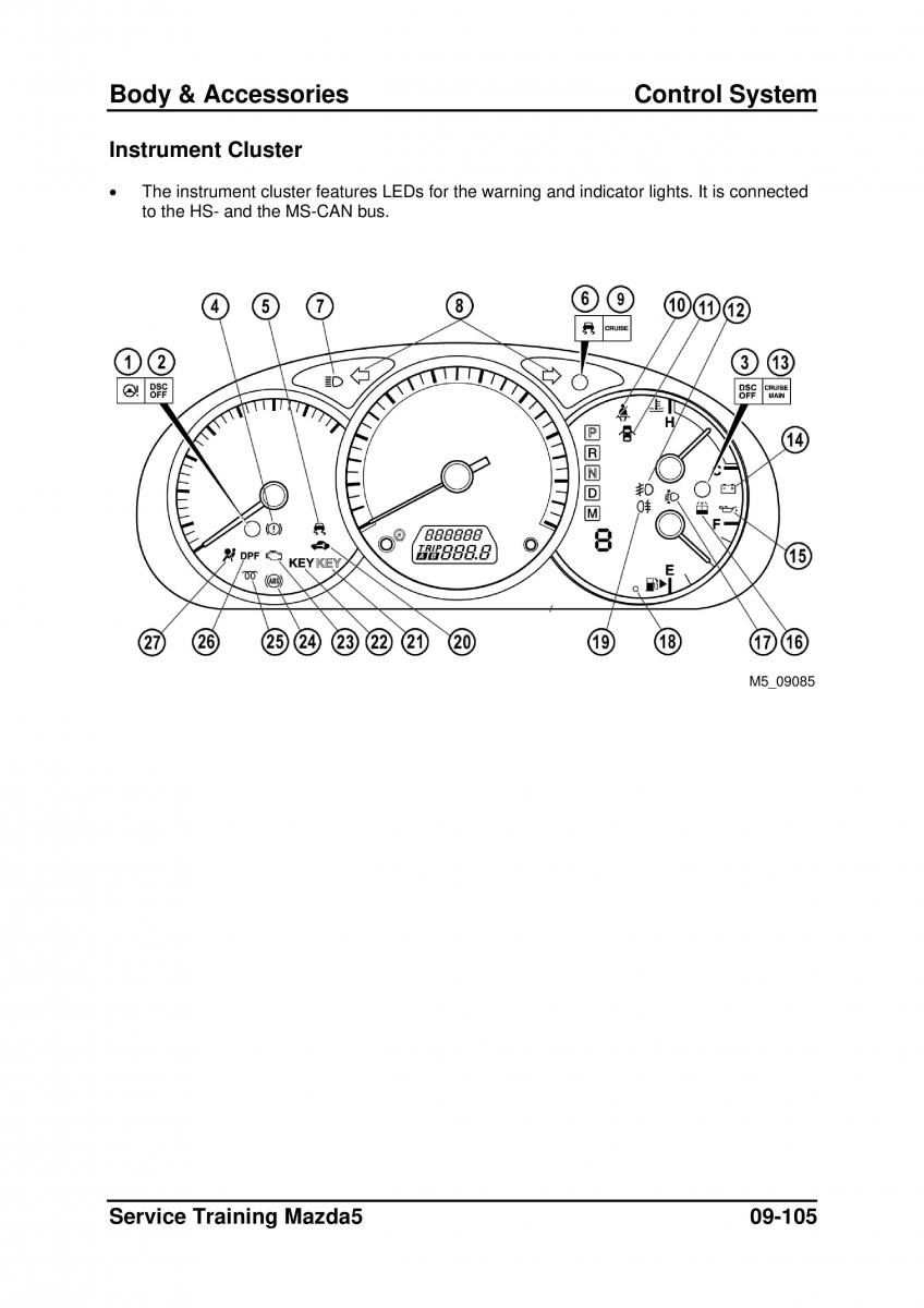 Mazda 5 I 1 owners manual / page 321